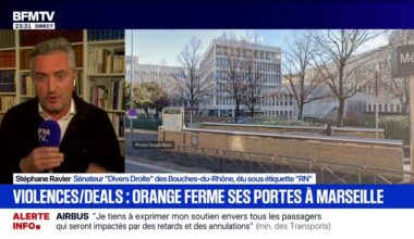 "Je m'inscris en faux face à ce mythe qui voudrait que ces quartiers soient abandonnés", assure Stéphane Ravier, sénateur RN