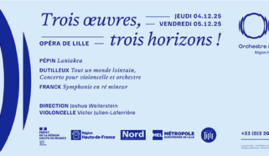 OPÉRA ORCHESTRE NORMANDIE ROUEN. Les 5 et 6 déc 2025 : Tchaïkovsky, Rimsky-Korsakov, Juliette Folville… (Pierre Dumoussaud, direction)
