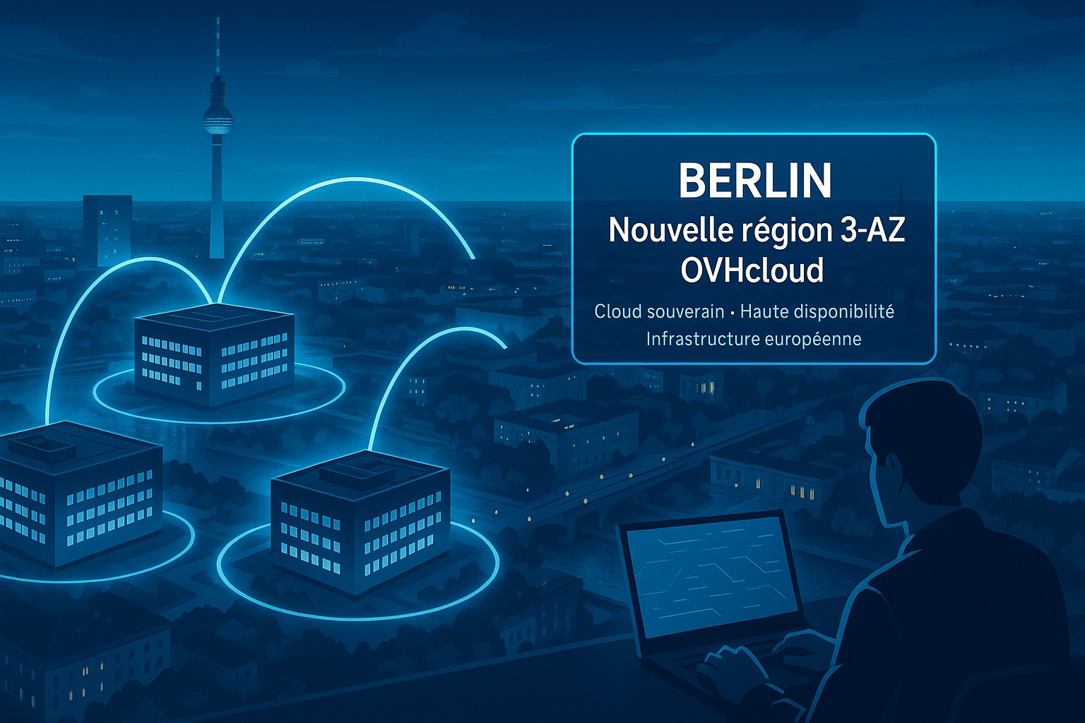 OVHcloud déploie une troisième région de haute disponibilité (3-AZ) en Allemagne 