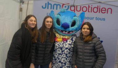 Ils ont rencontré Stitch à la Foire de la Sainte-Catherine - JHM