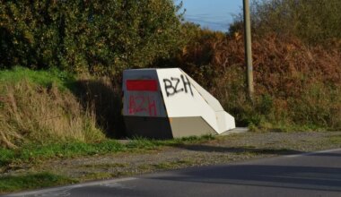 Tagué, ce radar a une nouvelle fois été dégradé au nord de Rennes
