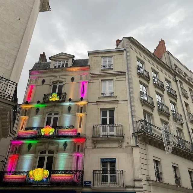 Les illuminations de Noël commencent à être installées dans les rues de Nantes. Photo Presse Océan photo les illuminations de noël commencent à être installées dans les rues de nantes. © photo presse océan