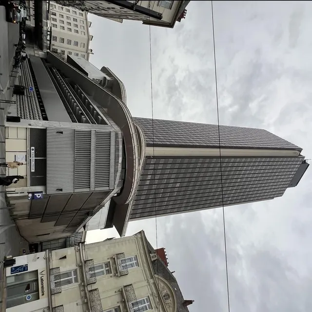 Vue sur la tour Bretagne depuis le cours des 50-Otages, à Nantes. Ouest-France photo vue sur la tour bretagne depuis le cours des 50-otages, à nantes. © ouest-france