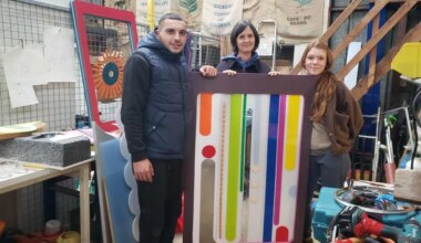 À Chevaigné, une artiste en résidence à la recyclerie d’Emmaüs