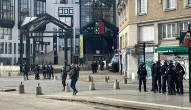 VIDÉO. Des manifestants se réunissent pour empêcher une réunion politique du Rassemblement