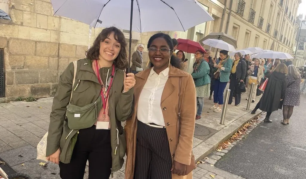 Une heure sous un parapluie avec un inconnu, à Nantes