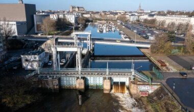 Coup de neuf pour le barrage-écluse de Saint-Félix, à Nantes : l’ouvrage fermé trois mois