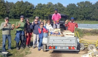La Chapelle-sur-Erdre. Un glanage solidaire à la ferme fruitière de la Hautière