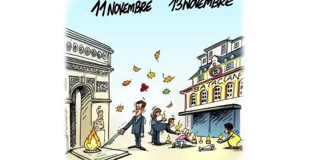 photo  les commémorations du 11 novembre inspirent chaunu.  ©  chaunu 