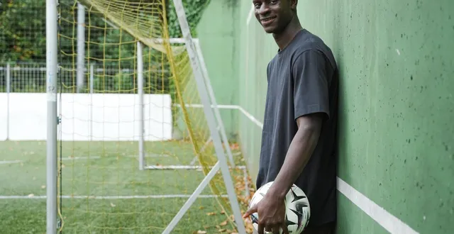 photo herba guirassy fréquente la jonelière depuis ses 11 ans. il y a grandi et s’est épanoui. © david chapet