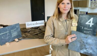 Installée près de Rennes, cette entreprise offre une seconde vie aux ardoises bretonnes