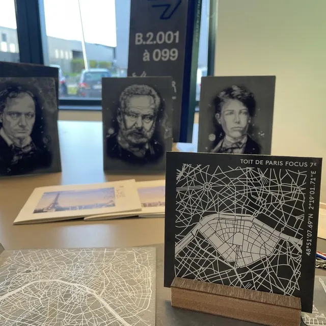 photo constance fichet-schulz s’est dans un premier temps intéressée au zinc, avec toit de paris.  ©  ouest-france