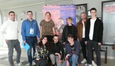 Encore lycéen, le jeune nantais boucle son premier long métrage « Opération séduction »