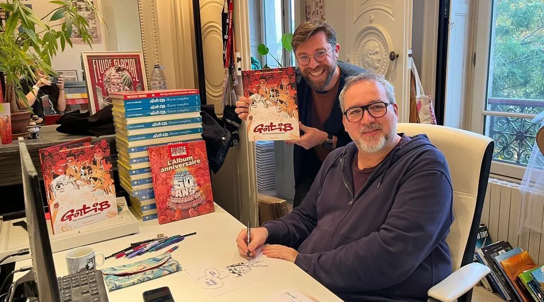 « 50 ans c’est exceptionnel » : Fluide glacial célèbre son anniversaire à Rennes avec