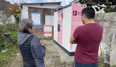 « Je n’en croyais pas mes yeux ! » Elle installe un casier Mondial Relay dans son jardin, ses
