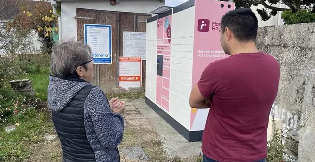 photo sous les fenêtres d’une habitante d’orvault, au nord de nantes, un casier de retrait mondial relay a surgi du jour au lendemain. © ouest-france