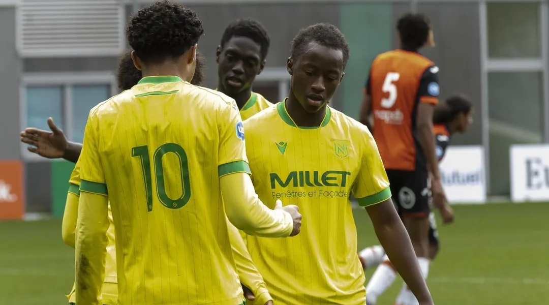 Football. U19 : Nantes s’impose logiquement contre Lorient . Sport