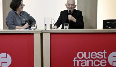 À Rennes, le lauréat du Goncourt Laurent Mauvignier comme à la maison