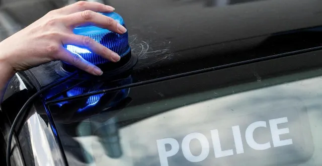 photo un homme a été interpellé par la police après une tentative de vol à main armée à nantes. © guillaume saligot / ouest-france