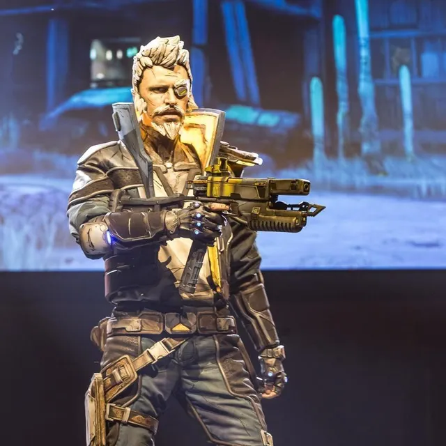 photo pedzert, prix spécial du jury, à la coupe de france de cosplay, pendant le salon art to play, à nantes.  ©  photo presse océan-thierry butzbach