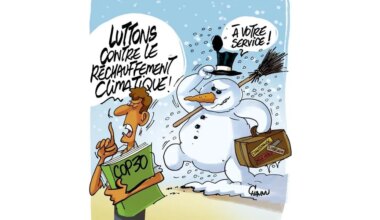 Le dessin de Chaunu : la Cop30 et le réchauffement climatique