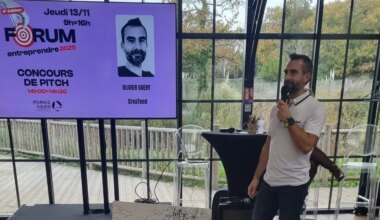 Forum Entreprendre 2025 : Olivier Guery présente Createed, son atelier de décoration murale