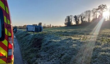24 accidents et une trentaine de blessés à cause du verglas, ce matin en Ille-et-Vilaine
