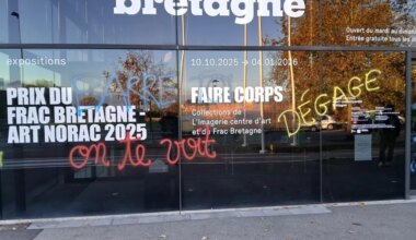 Des tags le mettent en cause pour des faits de violences sexuelles : le directeur du Frac Bretagne