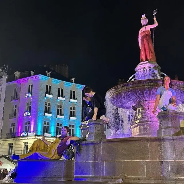 La place Royale à Nantes. Ouest-France photo la place royale à nantes. © ouest-france