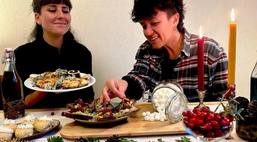 À Rennes, les plantes sauvages au menu de Noël