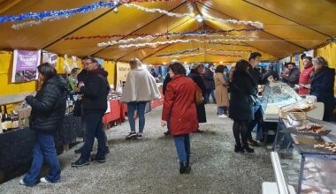 Un marché de Noël dans un domaine au nord de Nantes