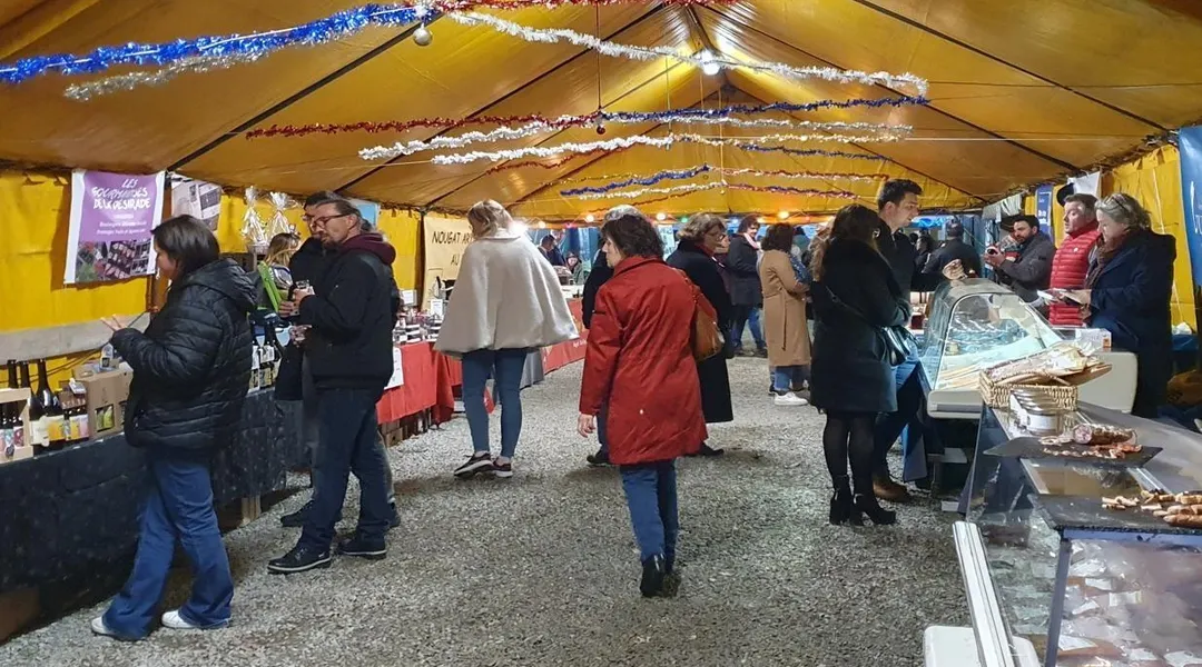 Un marché de Noël dans un domaine au nord de Nantes