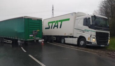 Un camion perd sa remorque, un autre s’embourbe : la circulation perturbée sur ce grand axe de