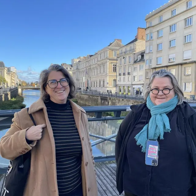 photo armelle bildgen et nadine patry, du festival regard(s)  ©  ouest-france