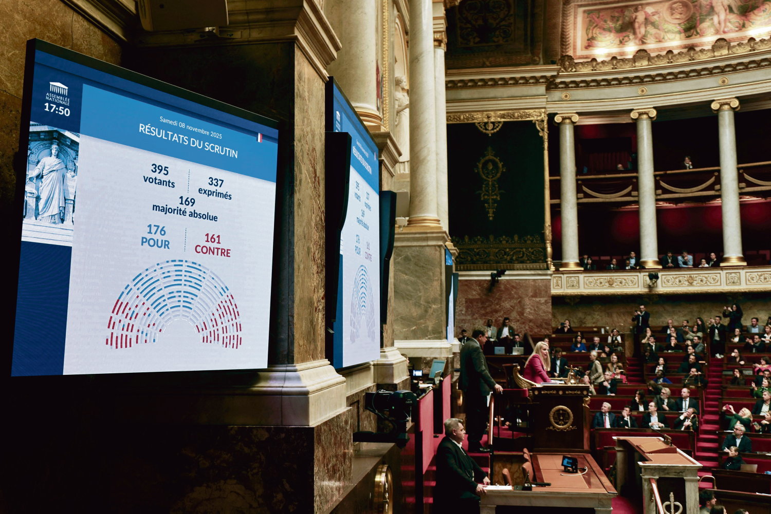 La partie recettes du PLFSS 2025 adoptée, un colloque sur la Palestine annulé, « l’une des attaques les plus graves pour le secteur énergétique » en Ukraine… Ce qu’il ne fallait pas manquer ce week-end