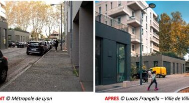 Livraison d’espaces publics réaménagés au sein du PUP Aynard-Lafontaine