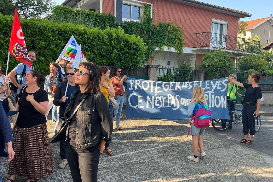 2025_Novembre_Toulouse_grève collège Marengo juin