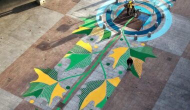 Avez-vous la fresque géante d'Inkoj qui sublime la Place Saint-Marc ?