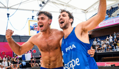 Première pour le beach-volley français Téo Rotar et Arnaud Gauthier-Rat en bronze aux Mondiaux !