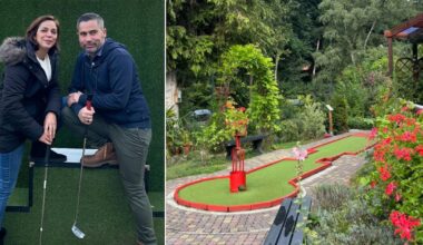 Au minigolf du stade Fallon, Caroline et Bruno prêts à rempiler pour dix-huit ans de plus : "Cela fait 23 ans que ma famille s'occupe du golf"