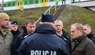 deux parties de voie ferrée frappées par une explosion en Pologne – Libération