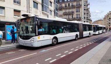 Aux portes de Rouen, collision entre un bus et une voiture