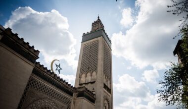 La grande mosquée de Paris. Photo © NICOLAS MESSYASZ/SIPA