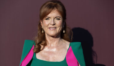 Sarah Ferguson lors d'une soirée de charité à Cannes, le 17 juillet 2025.