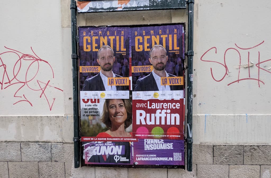 Face au narcotrafic, le candidat LFI, Allan Brunon défend une ligne axée sur la médiation plutôt que sur la répression. © Mourad Allili/SIPA