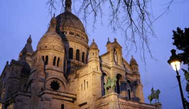 Le Sacré-Coeur. Photo © zz/GWR/STAR MAX/IPx/AP/SIPA