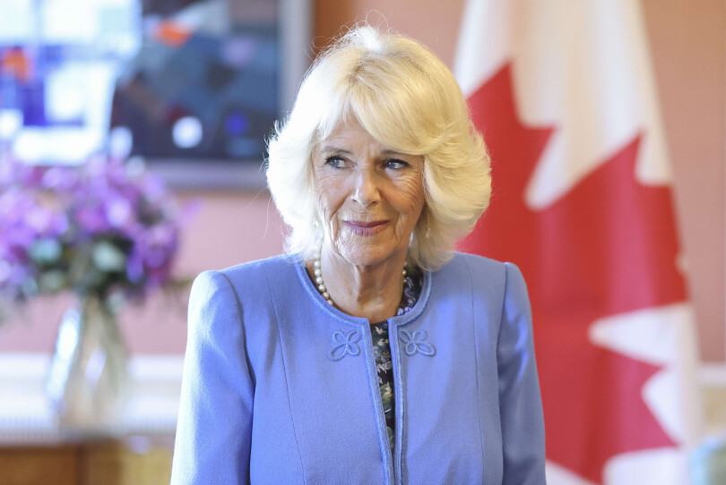 Camilla en visite à Ottawa, le 18 mai 2022.