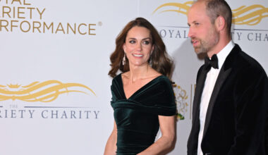 Le couple arrive au Royal Variety Performance 2025, le 19 novembre.