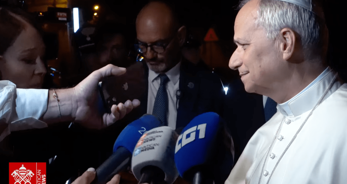 les mots du pape devant la presse à Castel Gandolfo –
