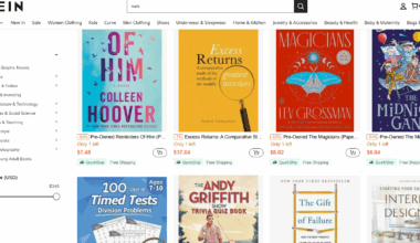 Le géant chinois Shein déploie une vaste offre de livres d'occasion aux Etats-Unis